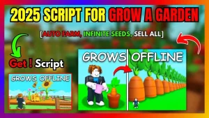 2025 Script For Grow A Garden Auto Farm, Infinite Seeds, Sell All