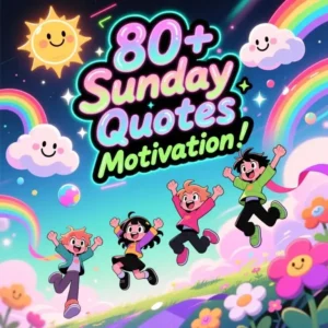 80+ Sunday Quotes Motivation