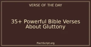 35+ Powerful Bible Verses About Gluttony